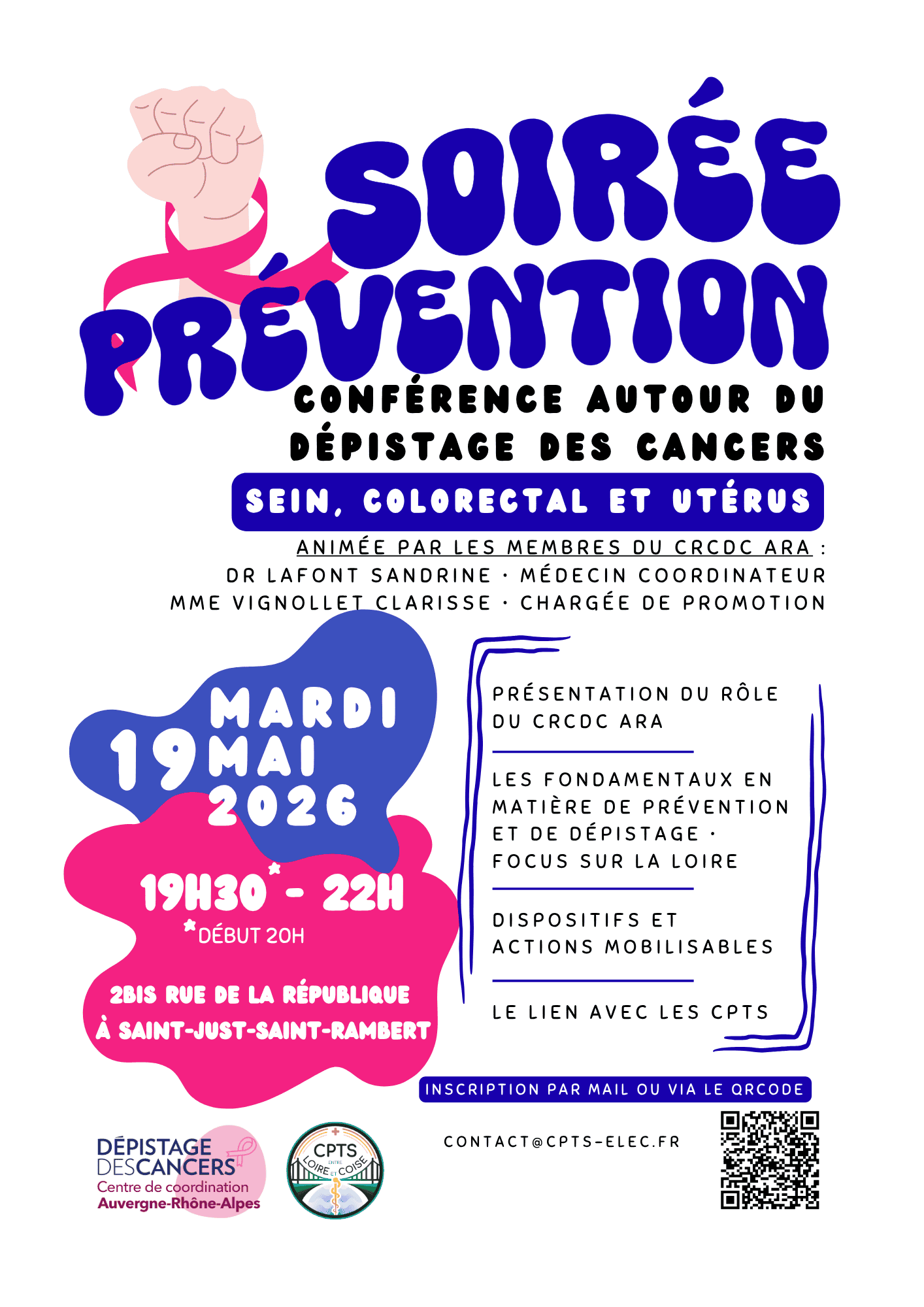 Soirée Prévention - Dépistage des cancers